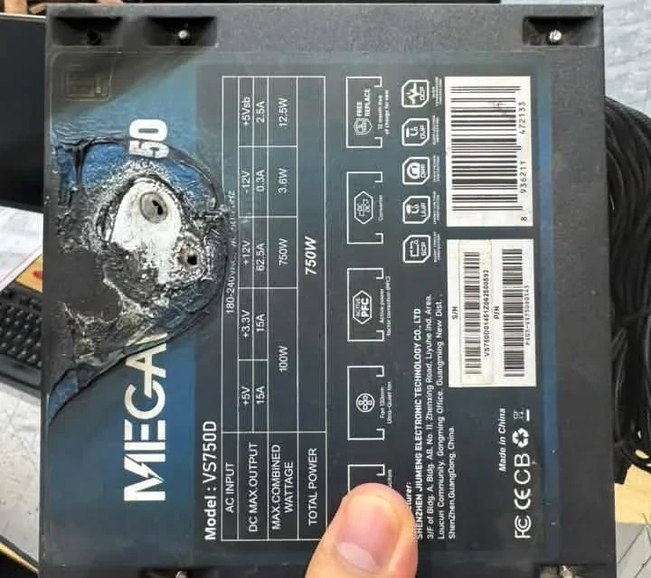 <div>Questionable PC power supply ‘explodes,’ bursts into flames the moment it’s plugged into a socket in viral video — video captures moment repair shop worker avoids disaster</div>