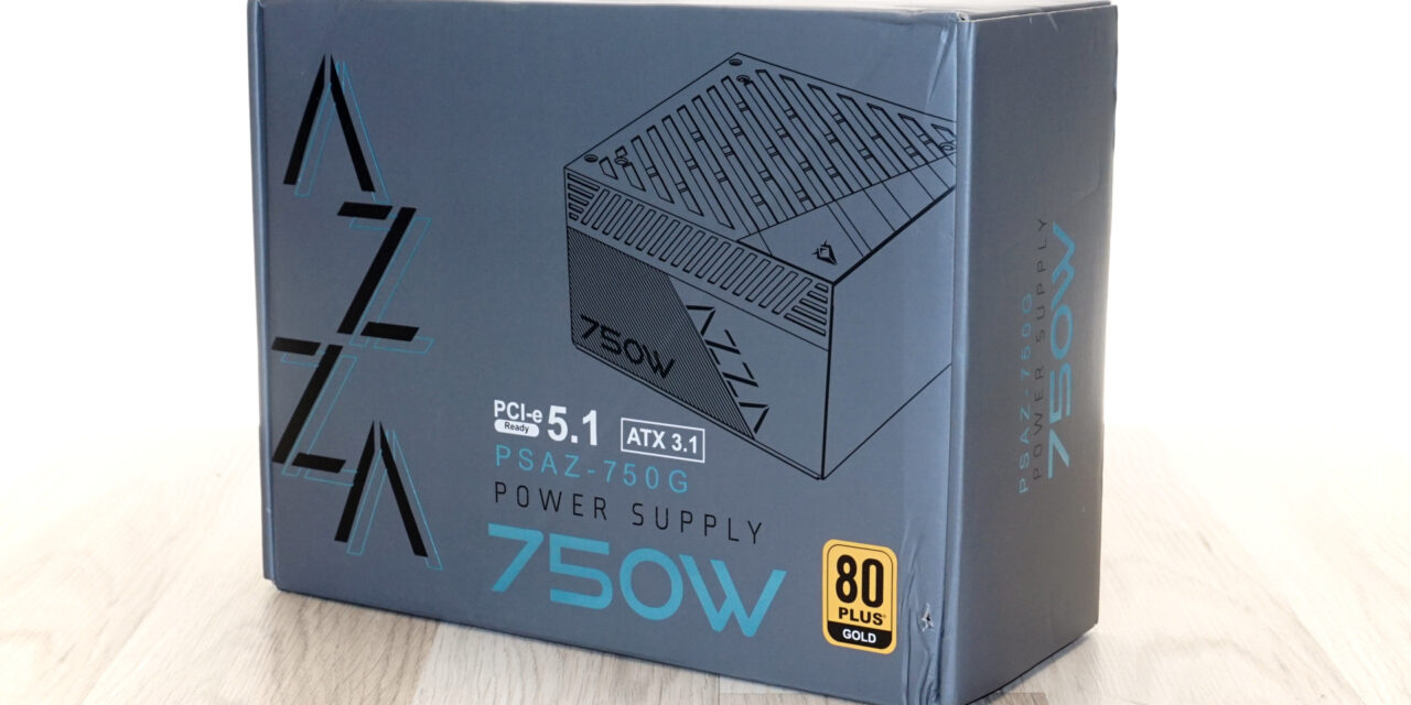 AZZA PSAZ-750G ATX 3.1 power supply review: An adequate budget 750W unit