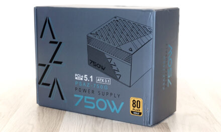 AZZA PSAZ-750G ATX 3.1 power supply review: An adequate budget 750W unit