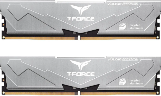 This 32GB of Team Group DDR5 RAM is the cheapest DDR5-6400 kit on the market – only $405 with promo code, buy the least expensive DDR5-6400 kit around with environmentally conscious T-Force Vulcan Eco RAM