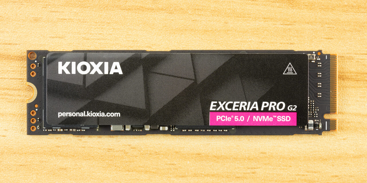 Kioxia Exceria Pro G2 2TB SSD Review — Speed built to last
