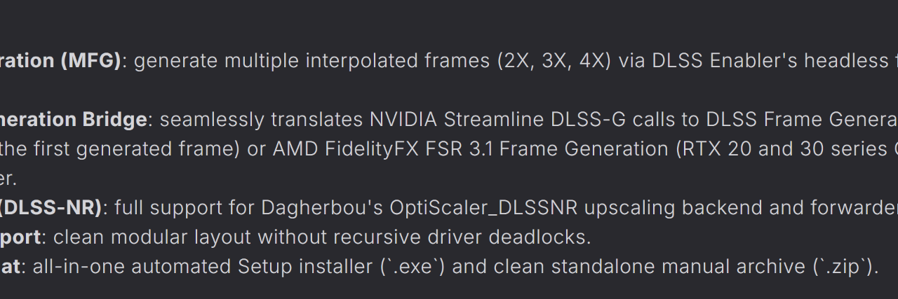 <div>All-in-one ‘DLSS Unlocked’ mod brings DLSS 5 and multi-frame gen to RTX 20, 30, and 40 series — hybrid tool taps AMD FSR 3.1 to boost frame rates up to 6X</div>