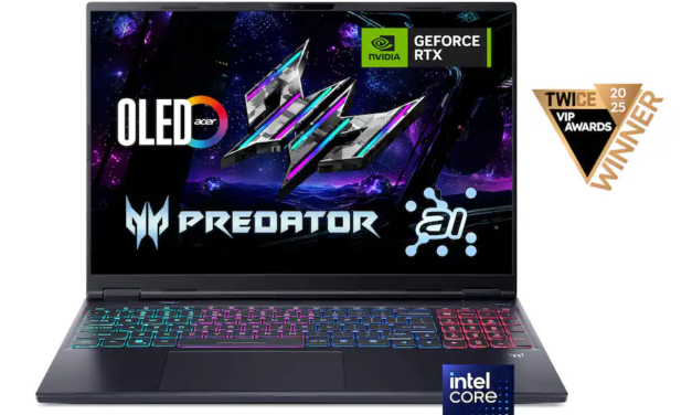 Save $300 on this 240Hz OLED gaming laptop with an RTX 5070 Ti, now just $1,899 — Acer Predator Helios rig ships with a 24-core Intel CPU, 32GB DDR5 and a 1TB SSD
