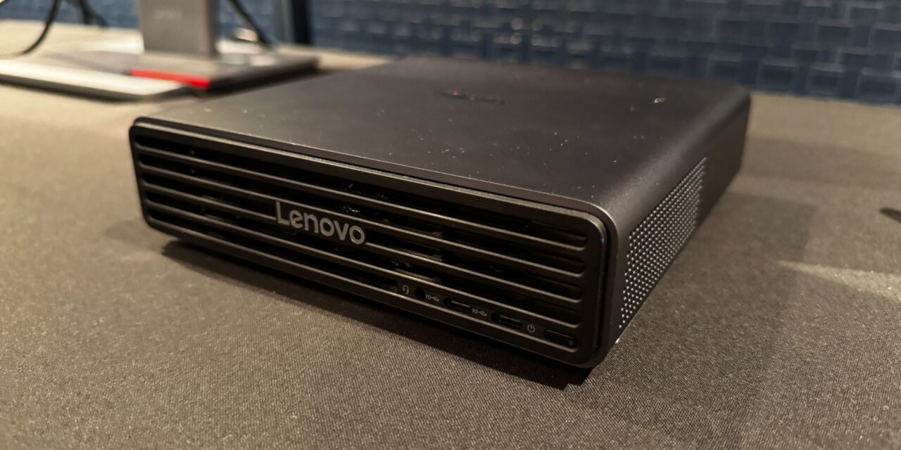 Lenovo ThinkCentre X Ultra packs Gorgon Halo — AMD Ryzen AI Max+ Pro 495 shows up in mini workstation