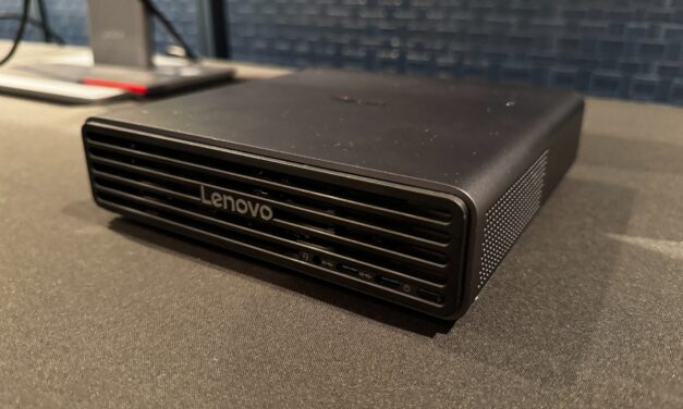 Lenovo ThinkCentre X Ultra packs Gorgon Halo — AMD Ryzen AI Max+ Pro 495 shows up in mini workstation