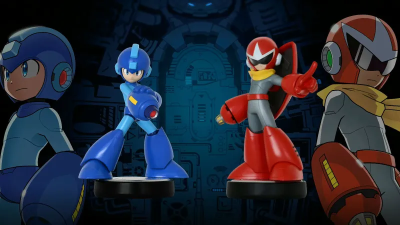 <div>Mega Man And Proto Man Amiibo Lauching Alongside Dual Override’s Release On Switch And Switch 2</div>
