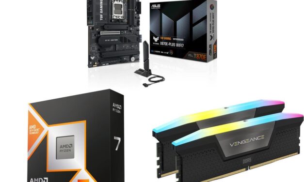 Build a high-end AMD gaming PC for less — Ryzen 7 9800X3D bundle includes an X870E motherboard, 32GB DDR5, AIO cooler and a game for $1,109.99
