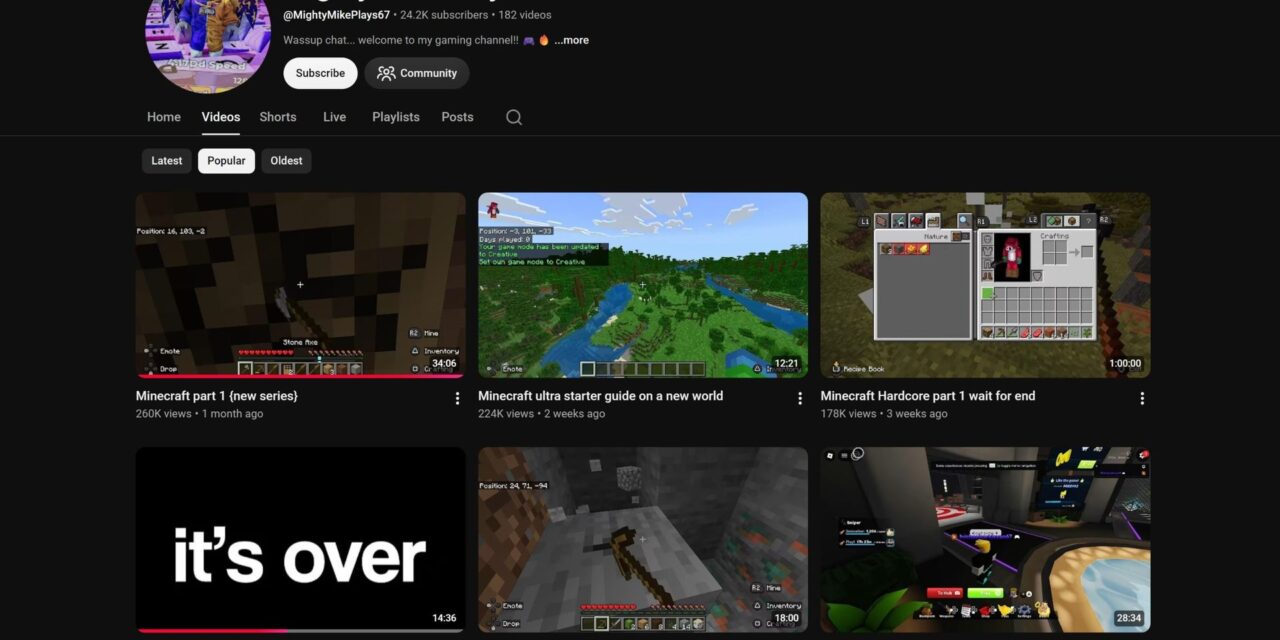 Devastated father says his 9-year-old son spent $118,000 on YouTube ad campaigns for his Minecraft channel using a company credit card — bill racked up in just three weeks was supposed to be one $20 promotion