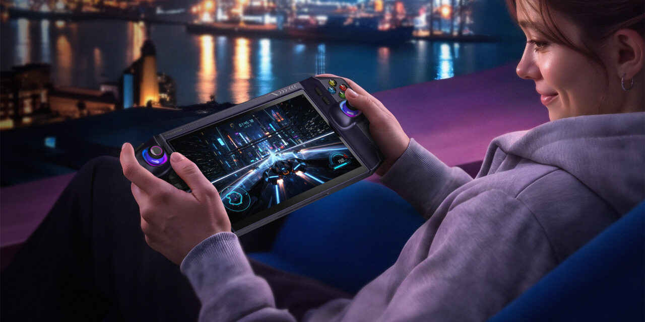 Acer’s wild Project DualPlay Mini is a foldable handheld that doubles as a netbook — concept shown alongside Predator Atlas 7 handheld sporting Intel’s Arc G-series chip